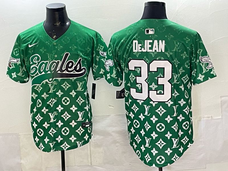 Men 2026 Philadelphia Eagles #33 Dejean Green Nike Limited NFL Jersey style 0001->philadelphia eagles->NFL Jersey